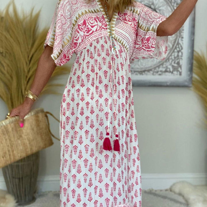 Yentl | Sienna Boho Maxi Dress - Loravon