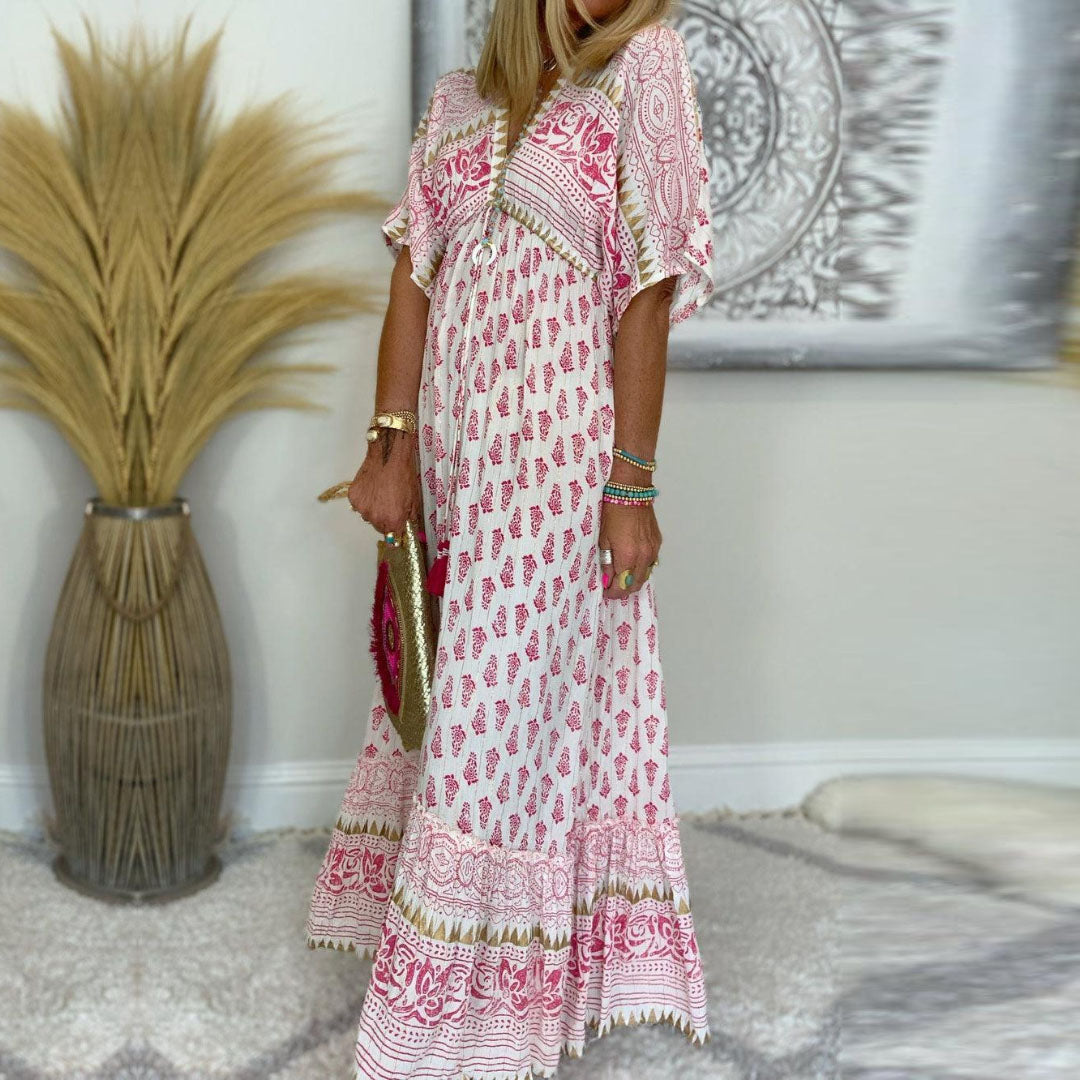 Yentl | Sienna Boho Maxi Dress - Loravon
