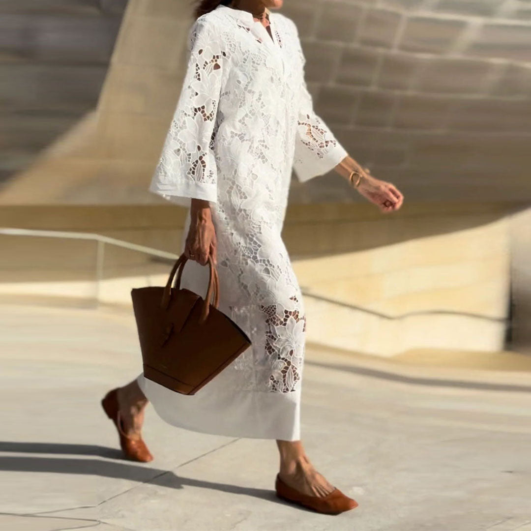 Elise | Elegant Lace Dress - Loravon